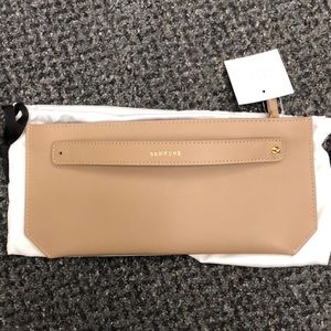 NWT- Senreve Bracelet Pouch- Smooth Latte